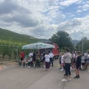 Die HCG Schülerinnen und Schüler beim Buttenlauf 2026